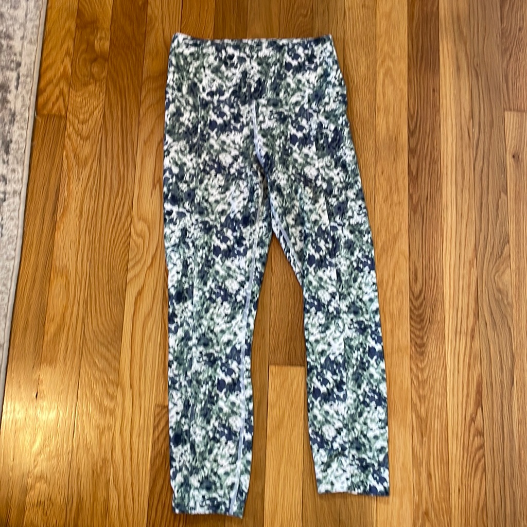 Multi Colored Running Capris